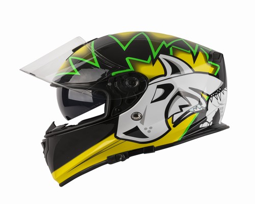 CASCO MAX V127 INTEGRAL C/ANT. DE SOL (BLACK ROKO RV) L [M127049]